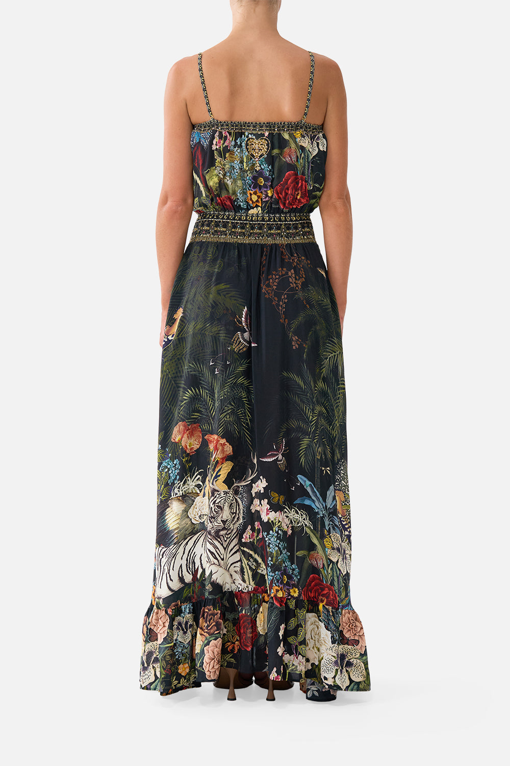 CAMILLA Shirred Waist Long Dress Palace Zoology - Image 2