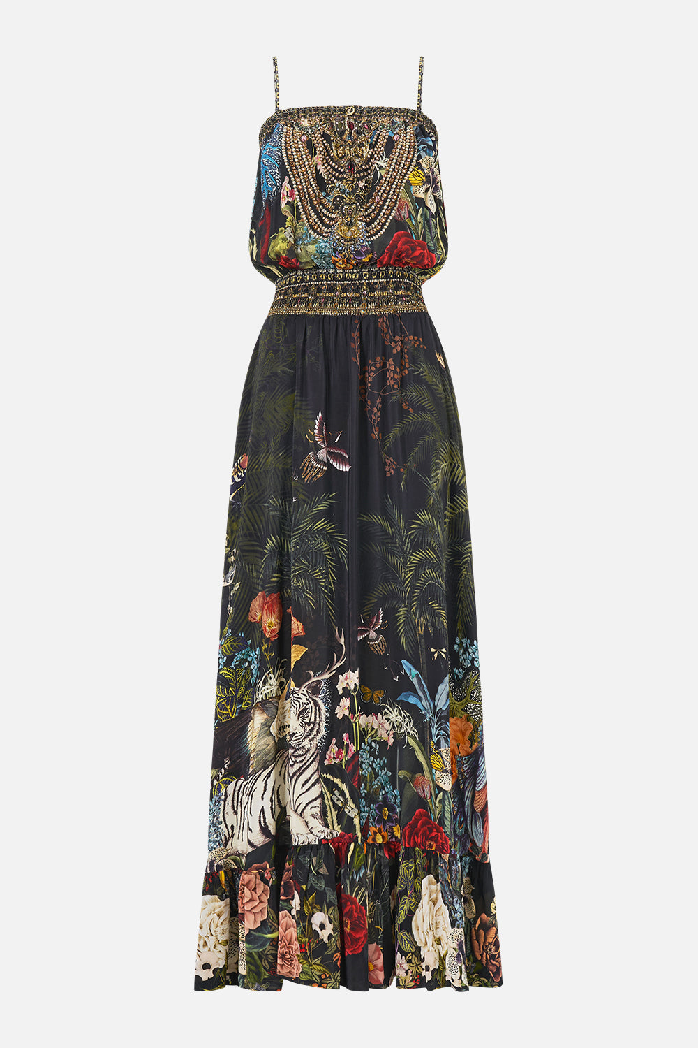 CAMILLA Shirred Waist Long Dress Palace Zoology - Image 3