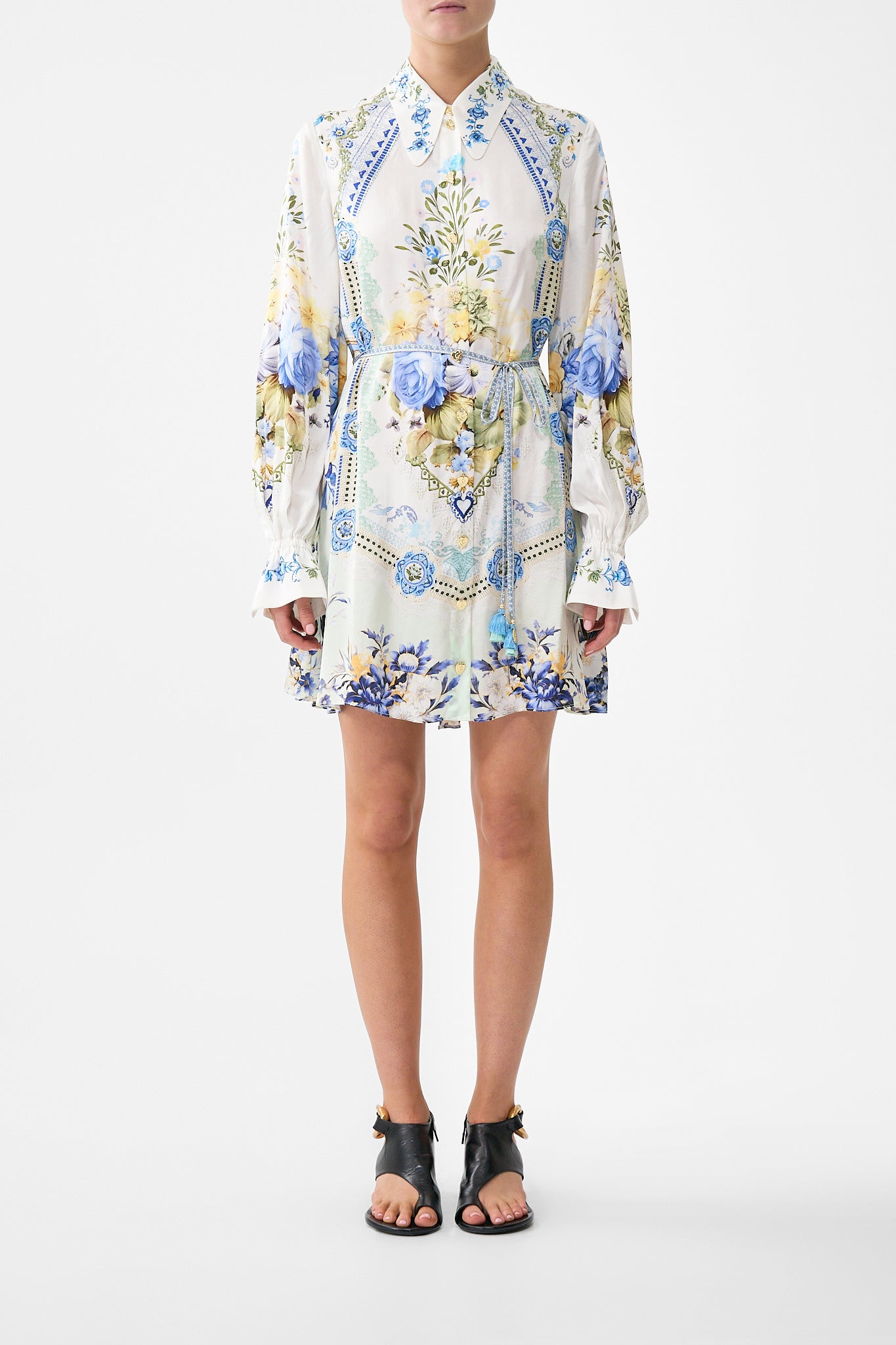 CAMILLA Shift Shirt Dress MY Homespun Heart - Image 1