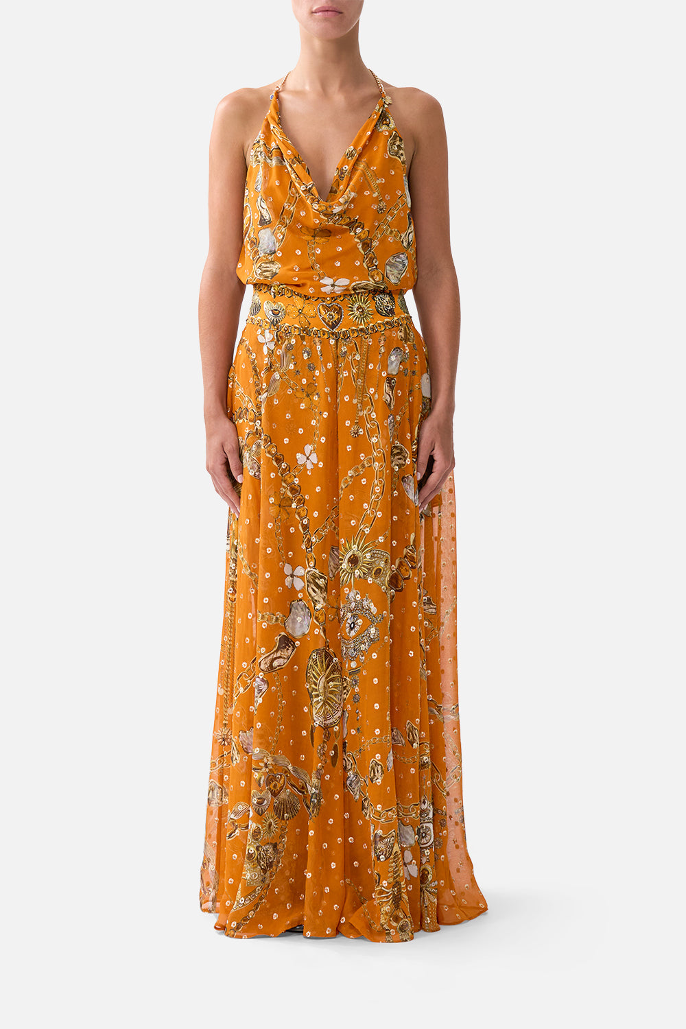 CAMILLA Sheer Wide Leg Pant Talismans OF Turkiye - Image 1