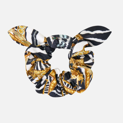 CAMILLA Scrunchie With Tie Zig Zag Zoo - Image 1