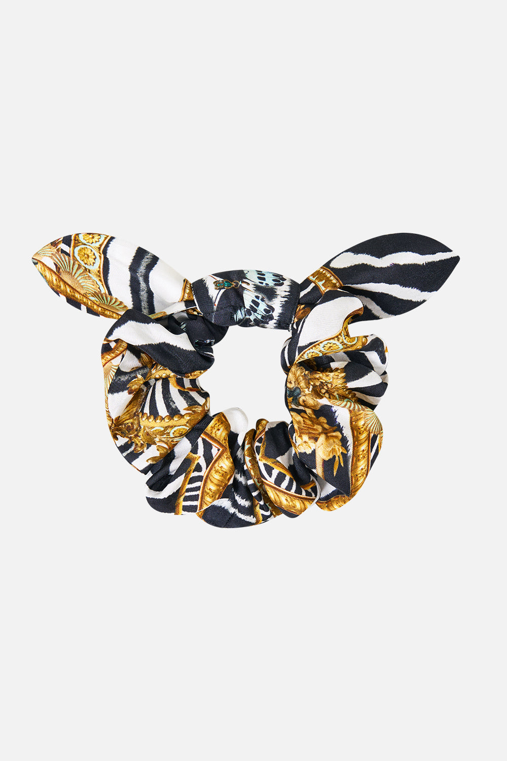 CAMILLA Scrunchie With Tie Zig Zag Zoo - Image 1