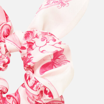 CAMILLA Scrunchie With Tie Livin LA Vida Rosa - Image 2