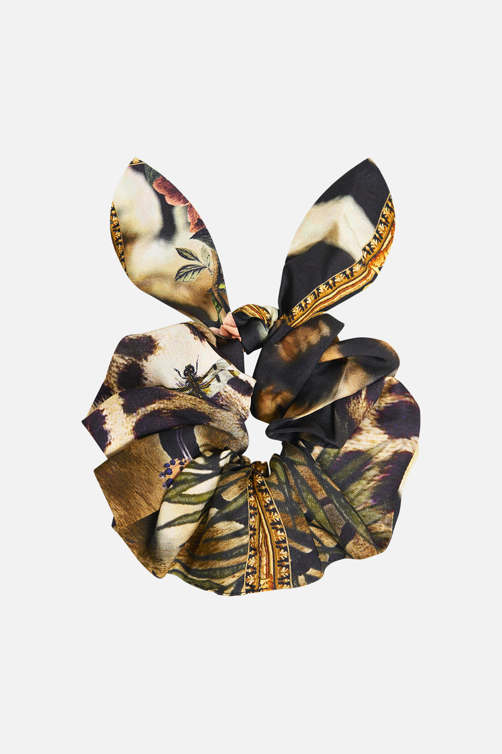 CAMILLA Scrunchie With Tie Leotigra Land - Image 1