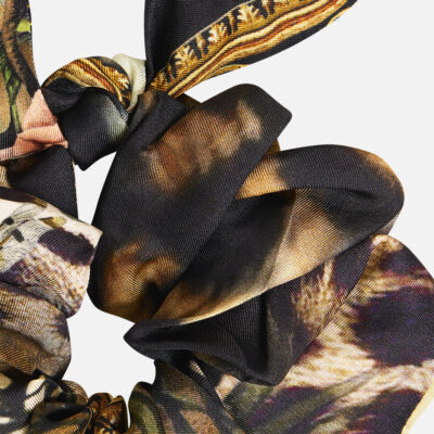 CAMILLA Scrunchie With Tie Leotigra Land - Image 2