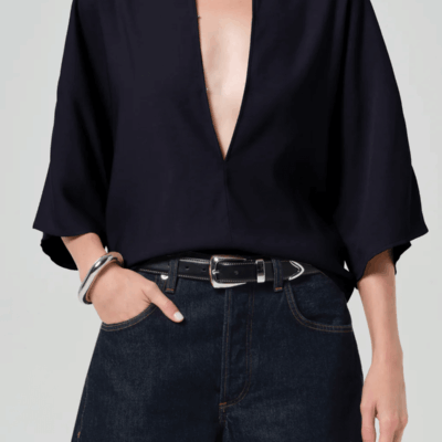 Citizens of Humanity Franca Portofino Twill Shirt - Image 2