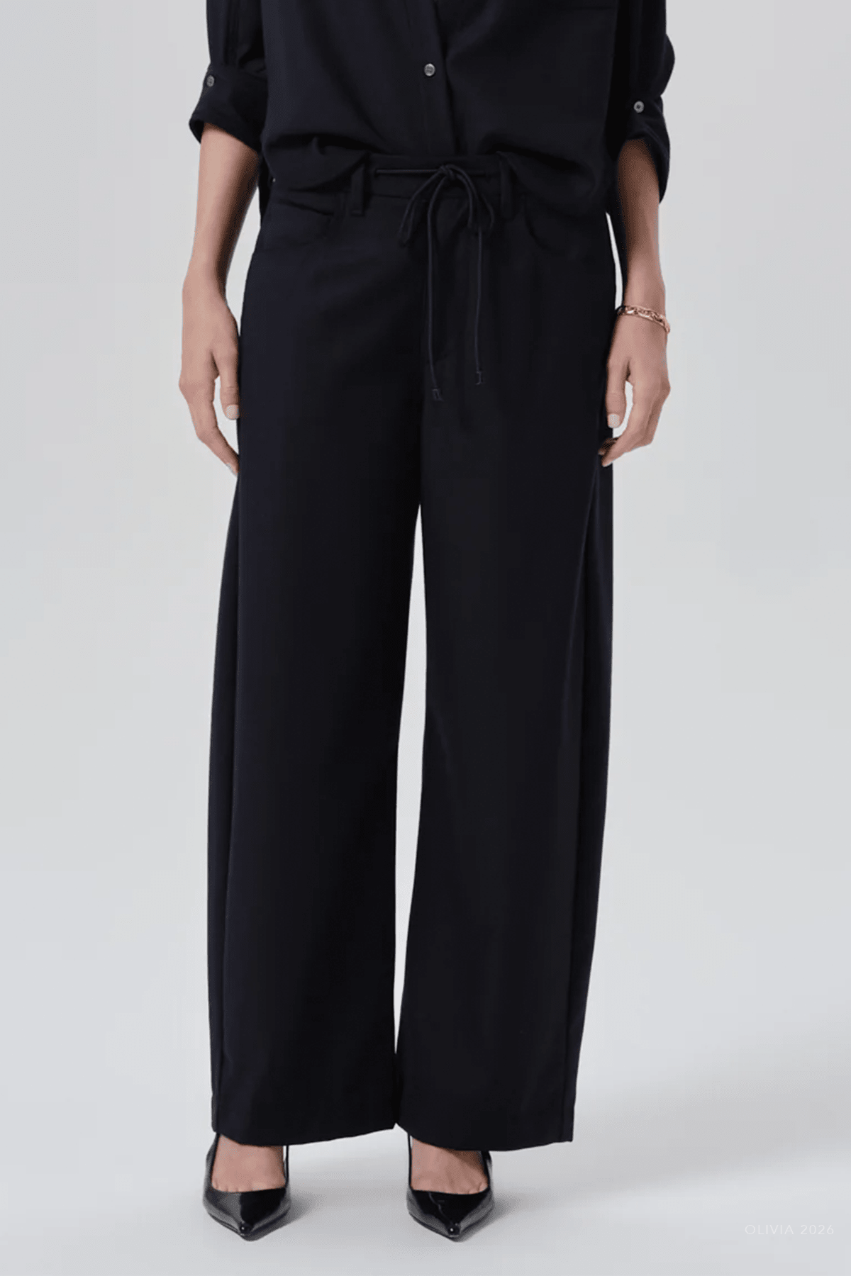 MNCITI041026043911061_2 Citizens of Humanity Brynn Drawstring Italian Virgin Wool Trouser - Image 2