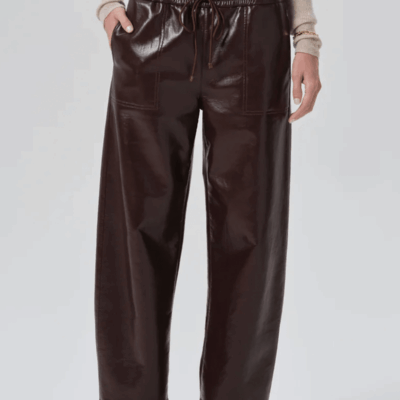 Citizens of Humanity Rework Recycled Leather Pull-On Pant - Image 2