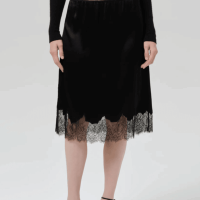 Citizens of Humanity Lace Trimmed Skirt - Image 2