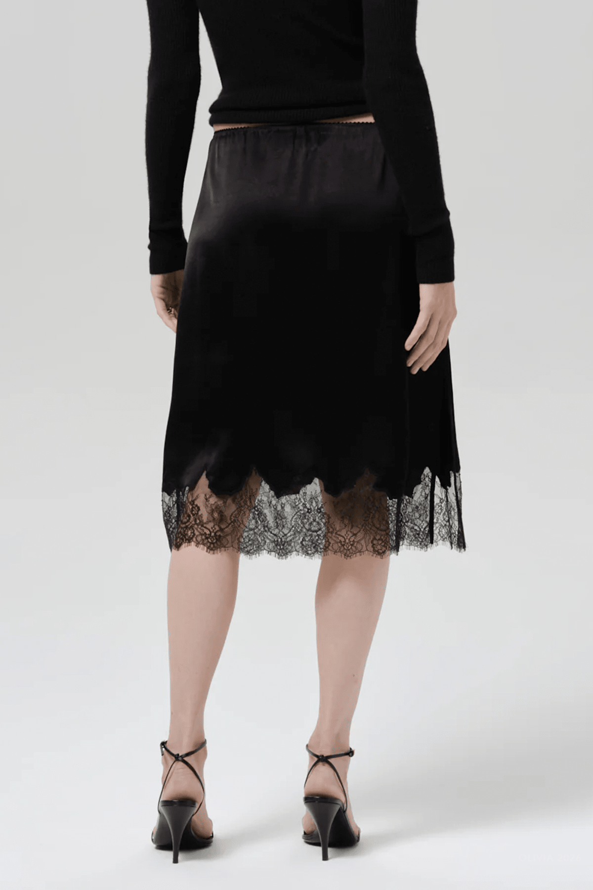 MNCITI041026043911067_3 Citizens of Humanity Lace Trimmed Skirt - Image 3