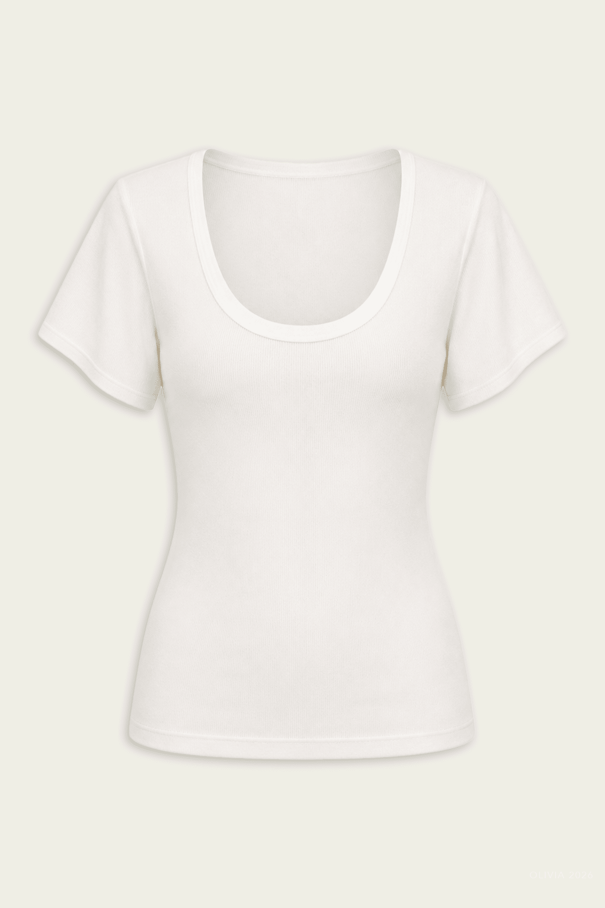 Citizens of Humanity Rosalie U-Neck Tee - Image 1