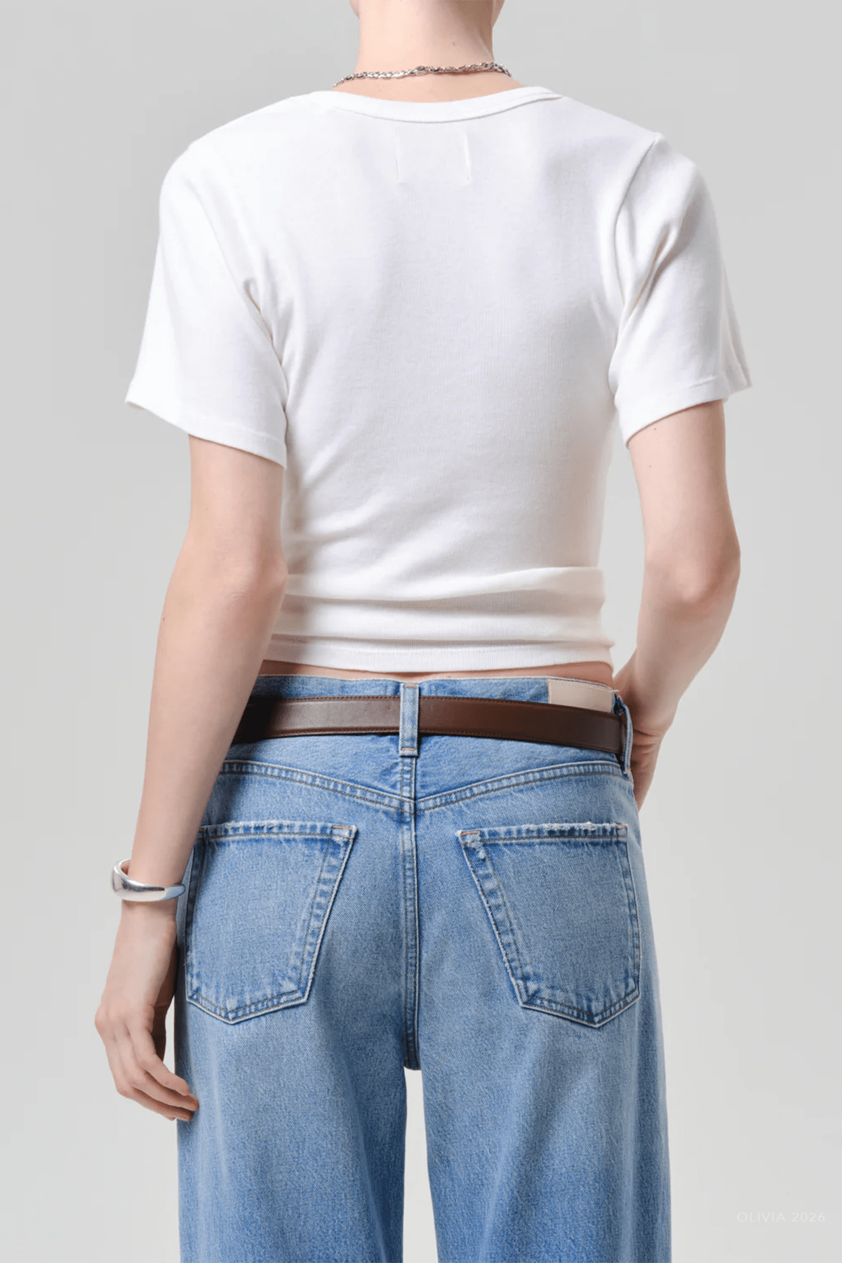 MNCITI051026010317042_3 Citizens of Humanity Rosalie U-Neck Tee - Image 3
