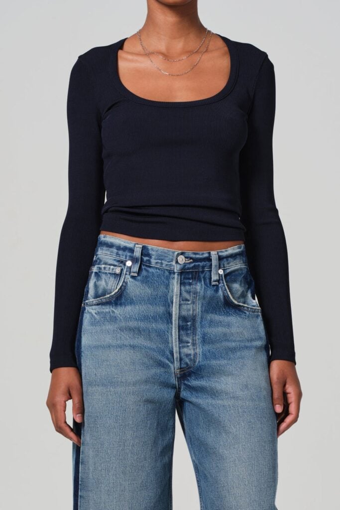Citizens of Humanity Rumi Scoop Neck - Image 1