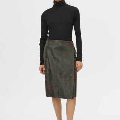 Camilla and Marc Dawn Leather Skirt - Image 1