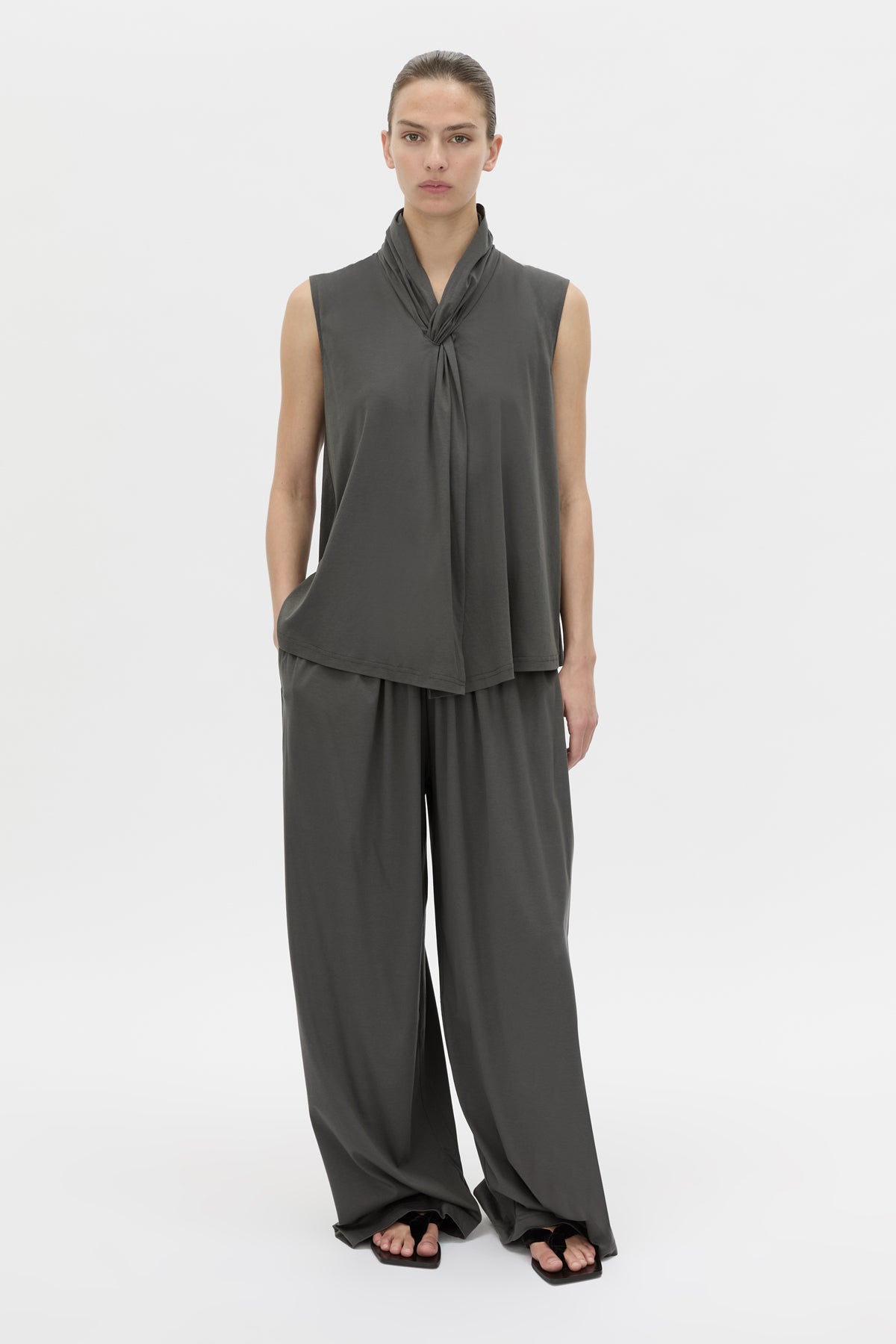 Camilla and Marc Senae Draped Knot Top - Image 1