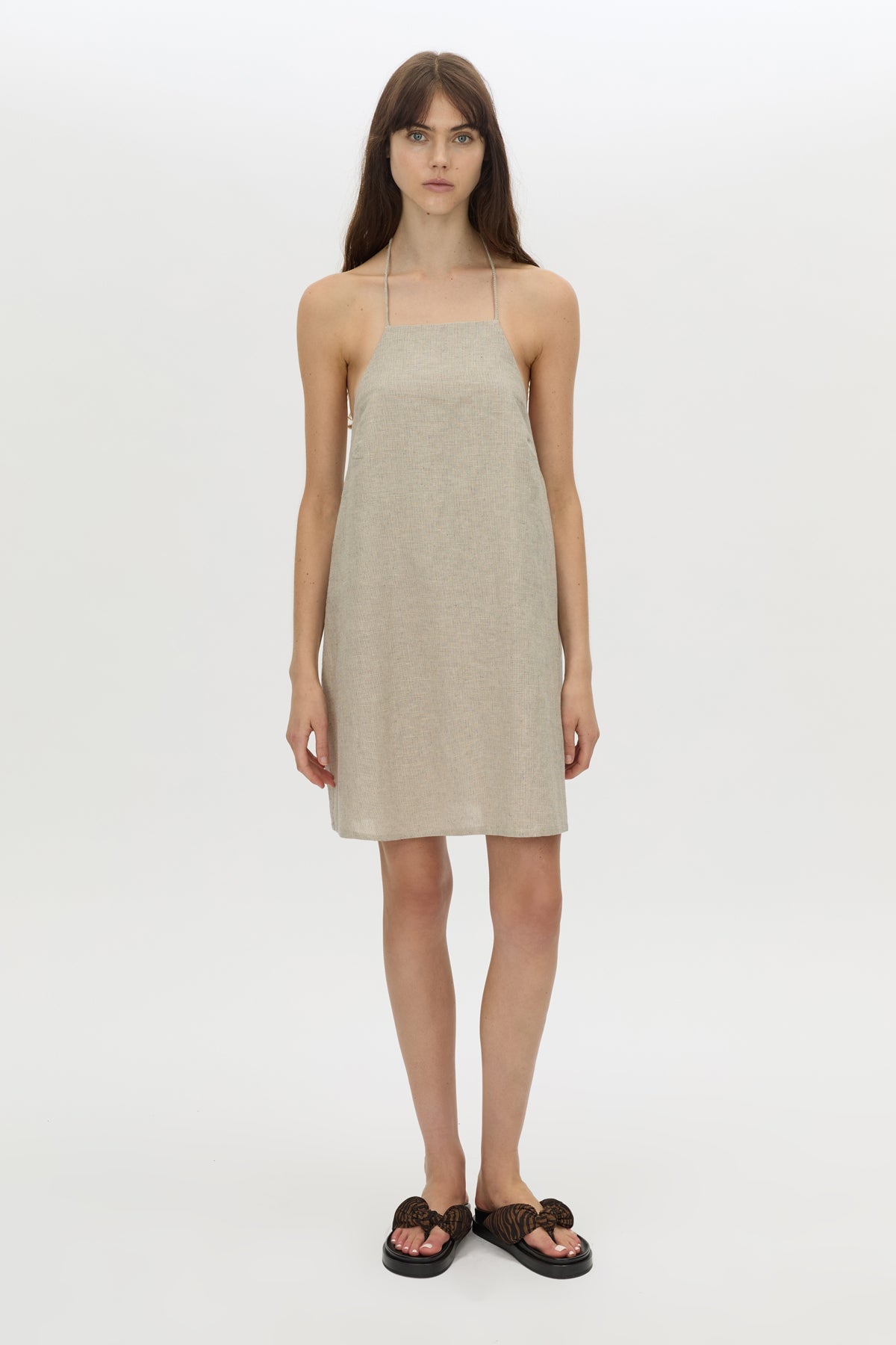 Camilla and Marc Phostre Halter Mini Dress - Image 1