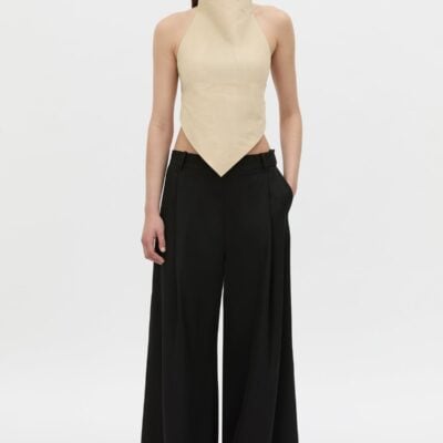 Camilla and Marc Oren Stripe Crop Top - Image 1