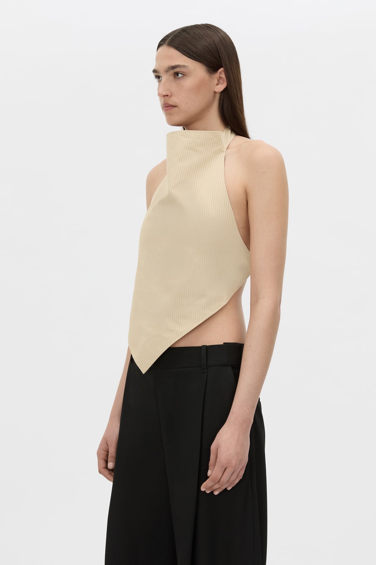 Camilla and Marc Oren Stripe Crop Top - Image 2