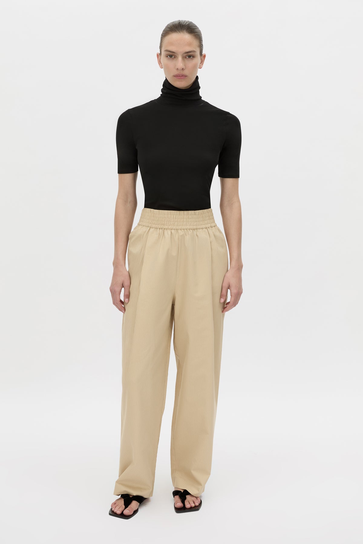 Camilla and Marc Oren Stripe Wide Leg Pant - Image 1