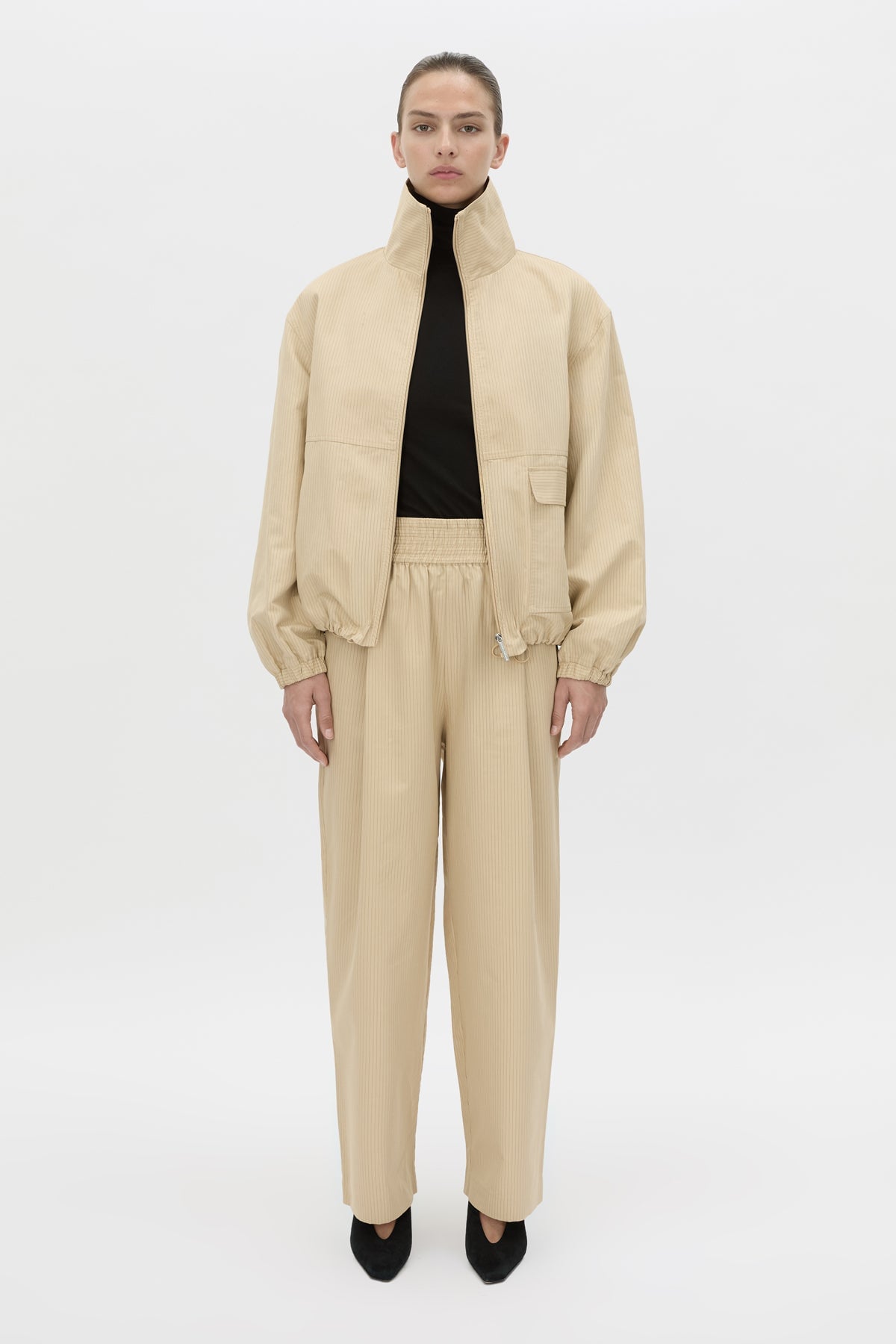 MNCM121026065827038_3 Camilla and Marc Oren Stripe Wide Leg Pant - Image 3