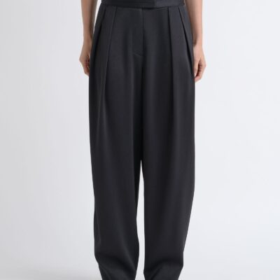 Cue High Waisted Wrap Barrel Pant - Image 1