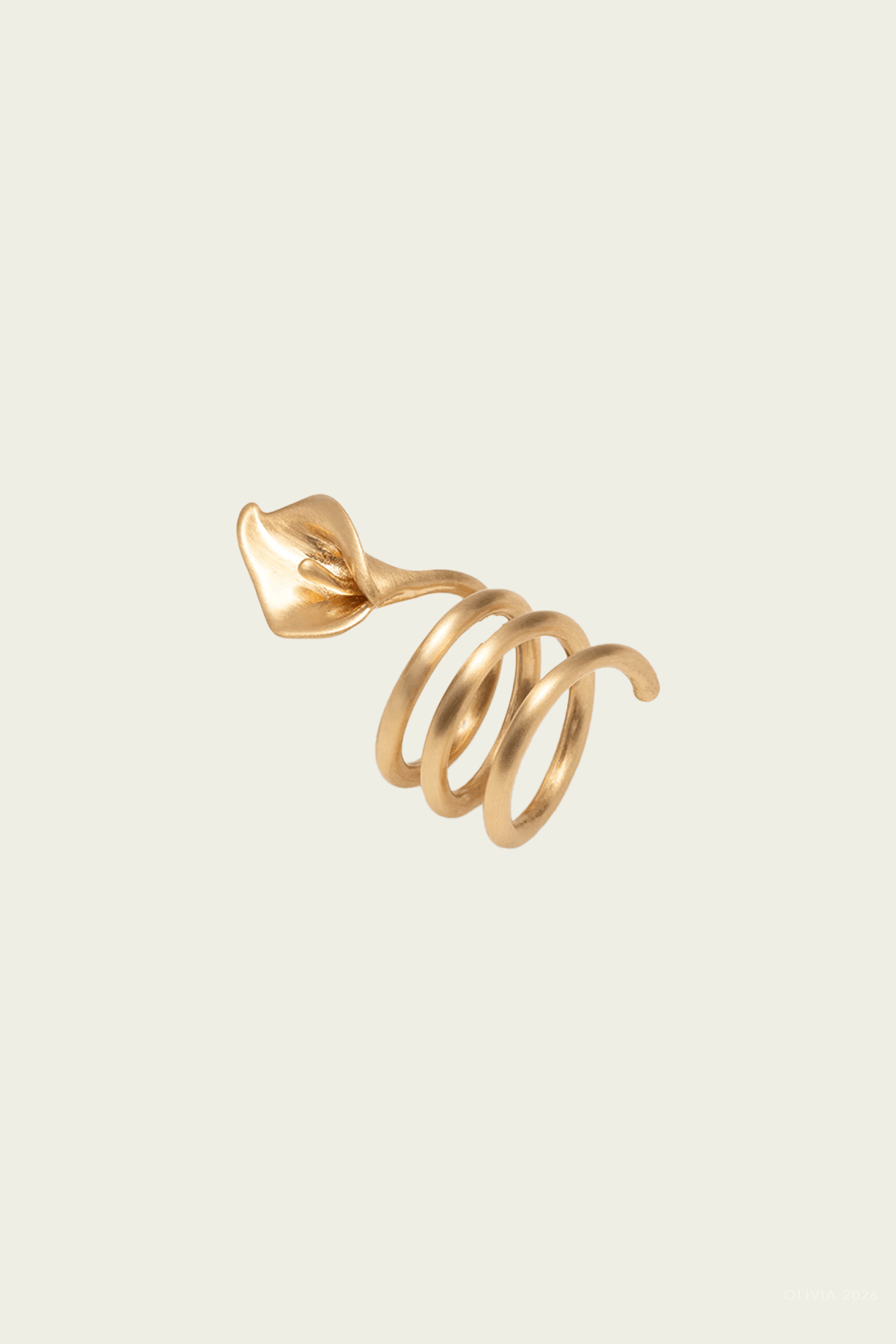 Cult Gaia Calla Wavy Ring - Image 1