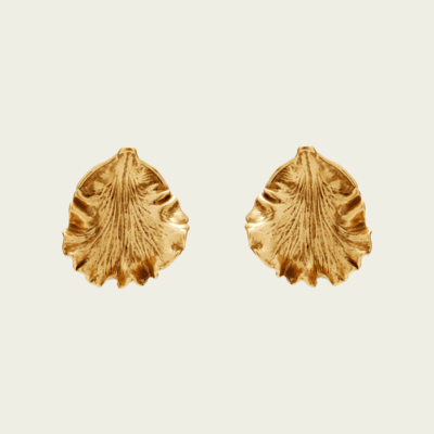 Cult Gaia Iris Leaf Earrings - Image 1