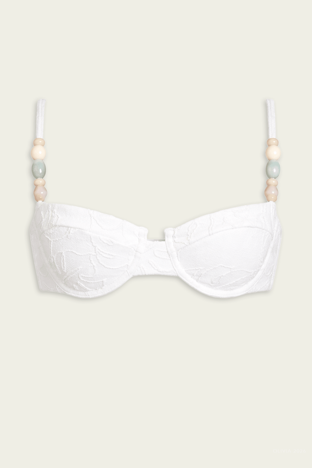 Devon Windsor Poppy Bikini Top - Image 1