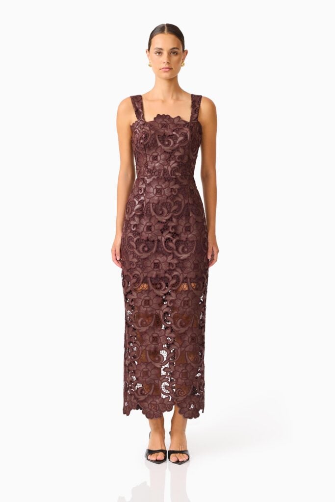 Elliatt Novelle Column Midi Dress - Image 1