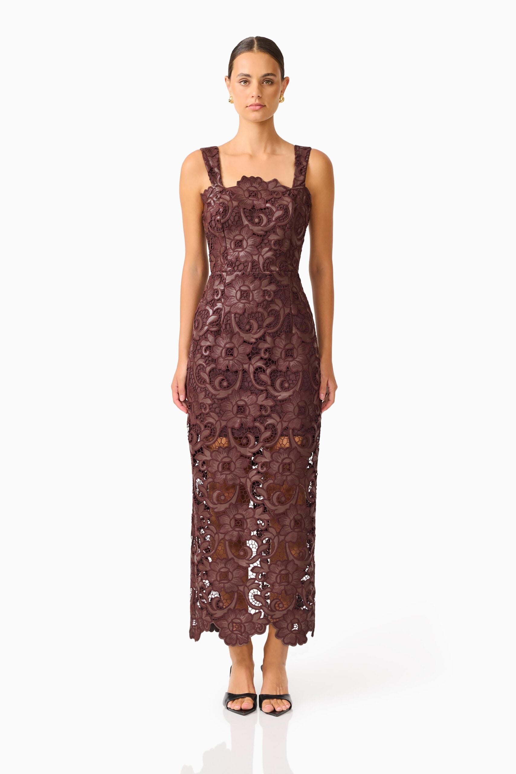 Elliatt Novelle Column Midi Dress - Image 1