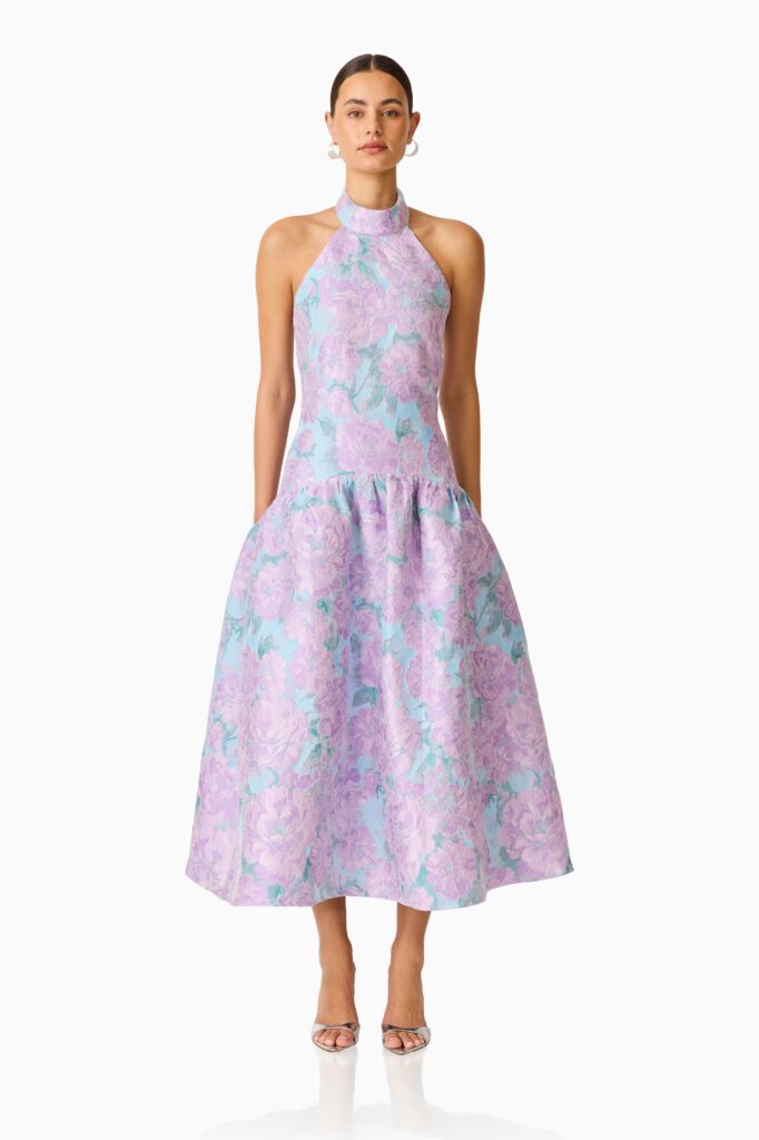 Elliatt Nolana Halter Midi Dress - Image 1