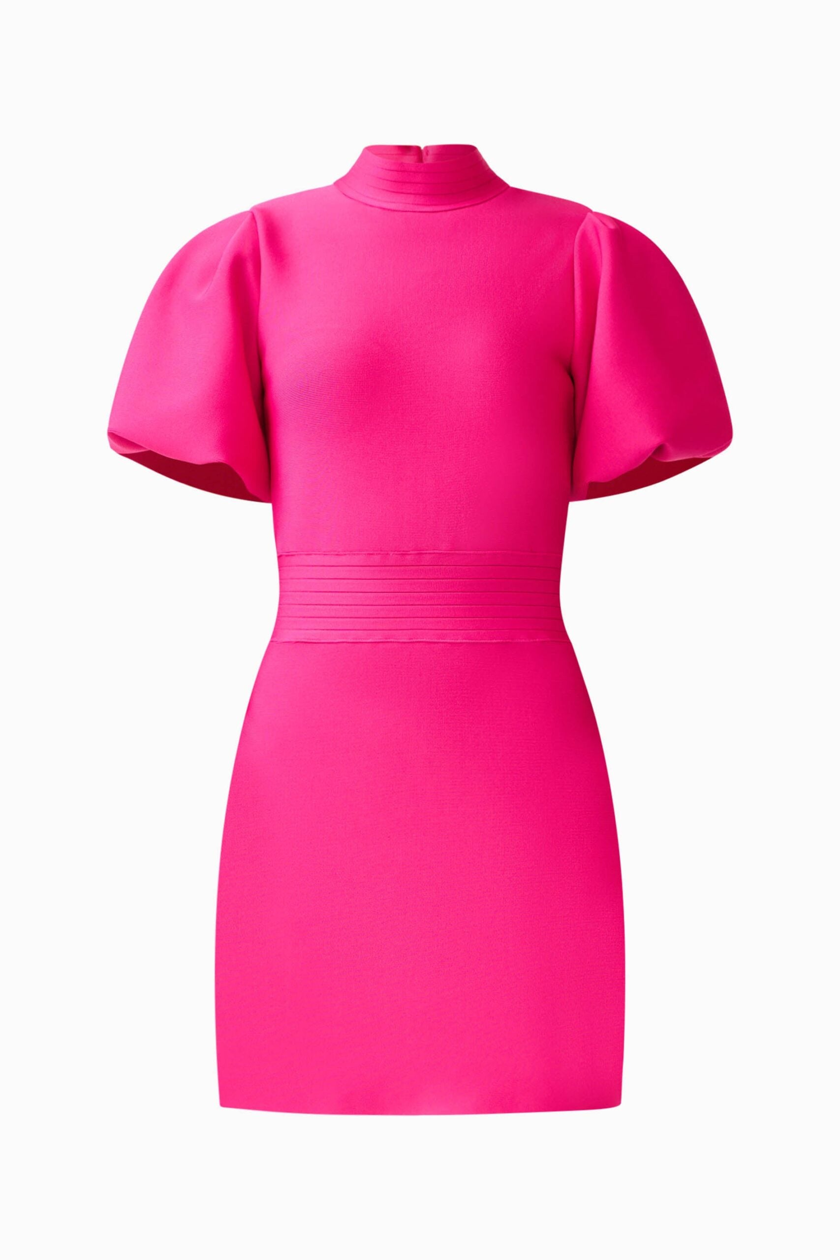 MNELT131026170729088_3 Elliatt Naomi Puff Sleeve Mini Dress - Image 3