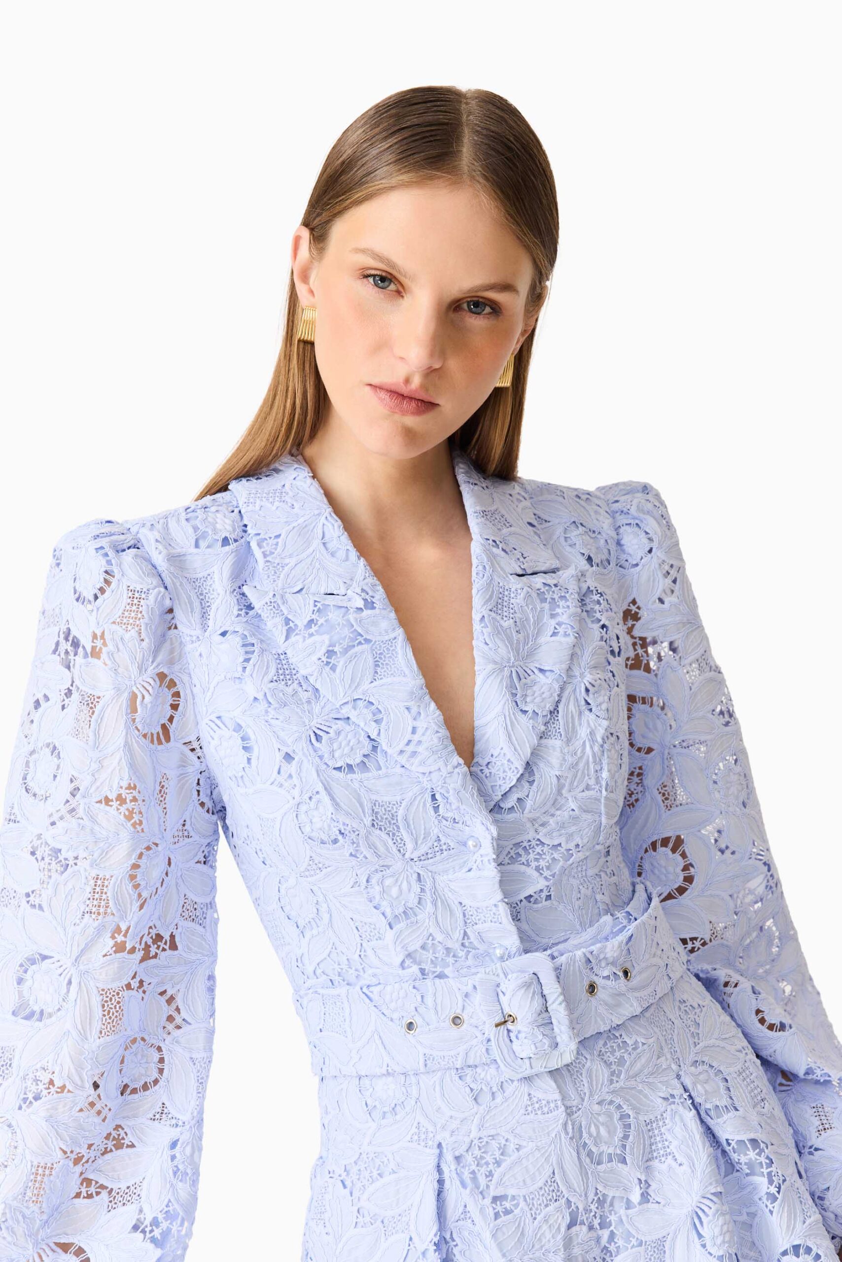 Elliatt Lacy Long Sleeve Playsuit - Image 2