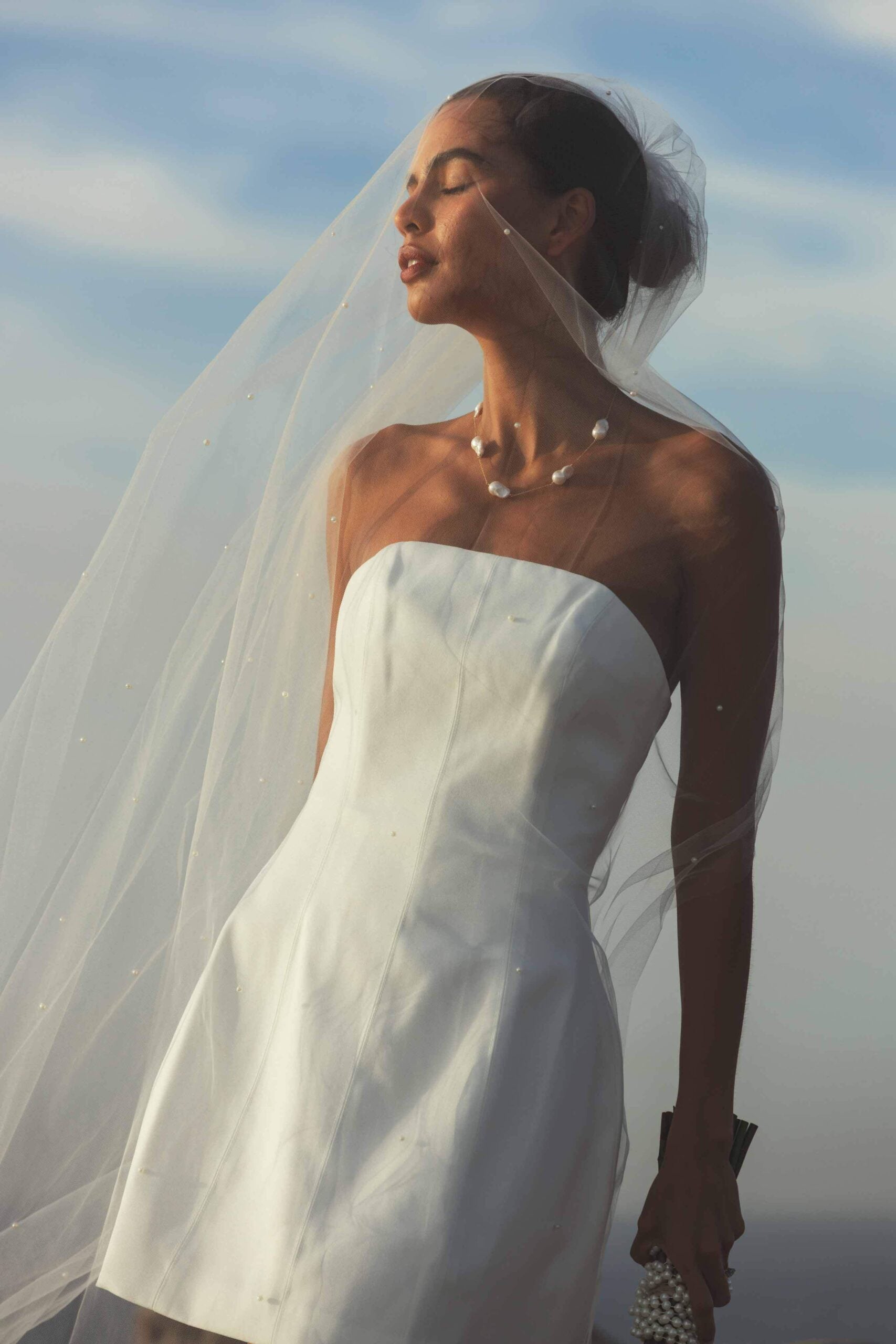 Elliatt Geranium Strapless Party Dress - Image 2