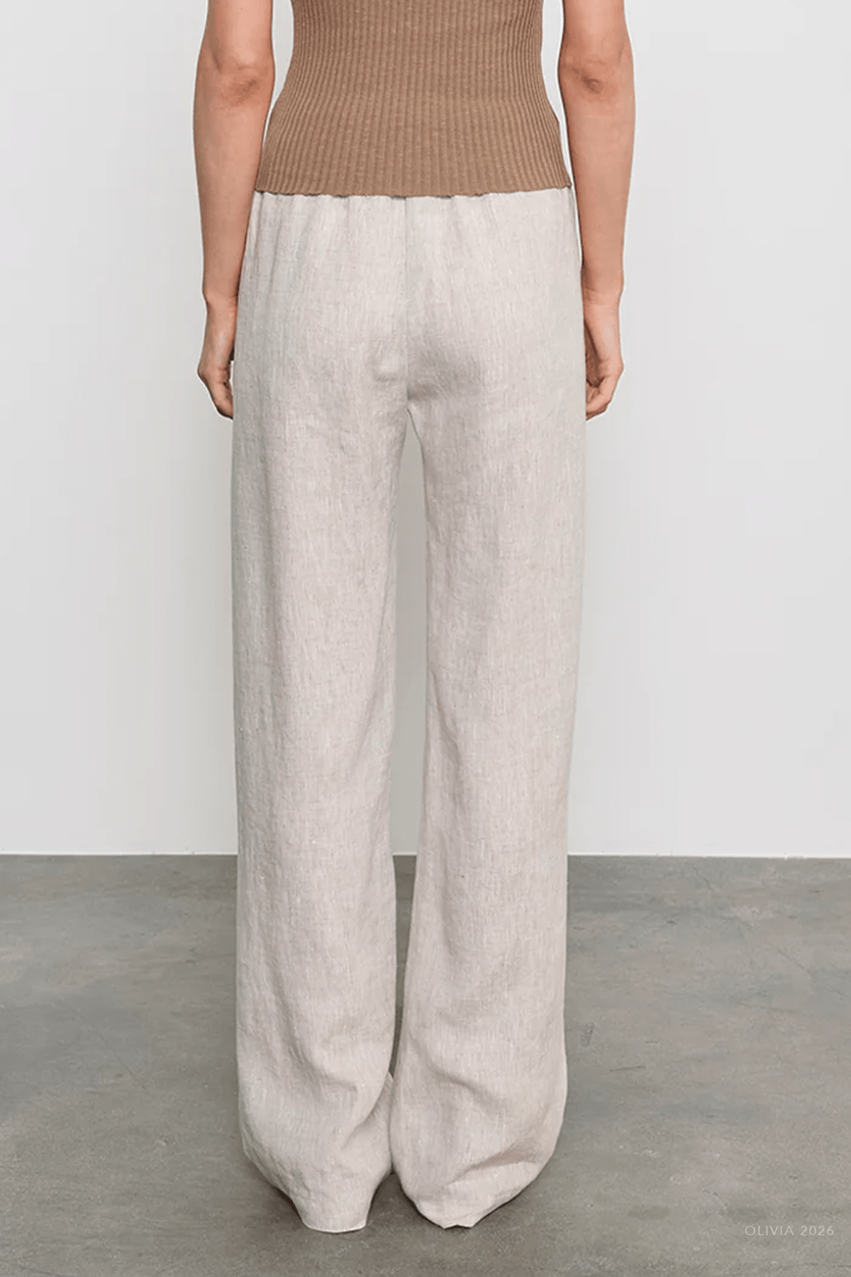 MNENZA041026045900301_3 Enza Costa Linen Everywhere Pant - Image 3