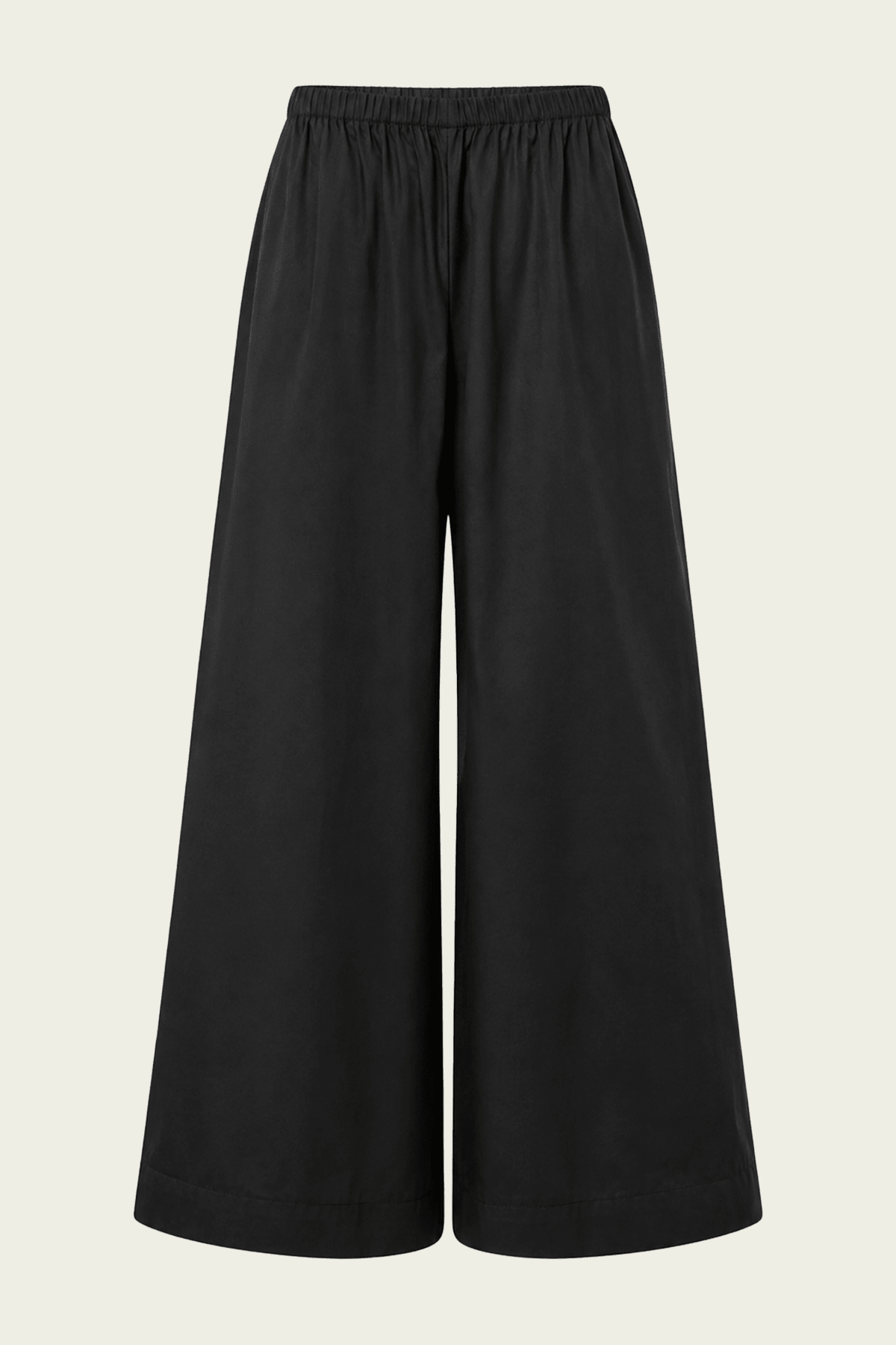 Enza Costa Cotton Cropped Palazzo Pant - Image 1