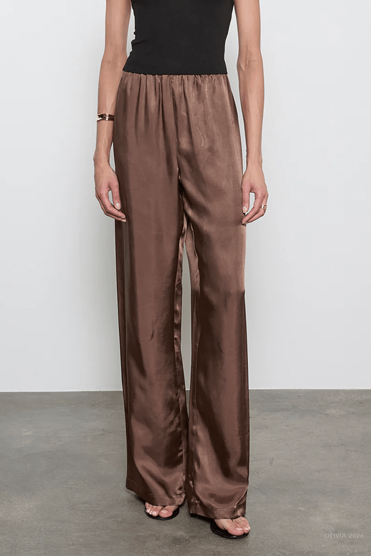 MNENZA041026045900308_2 Enza Costa Fluid Twill Pant - Image 2