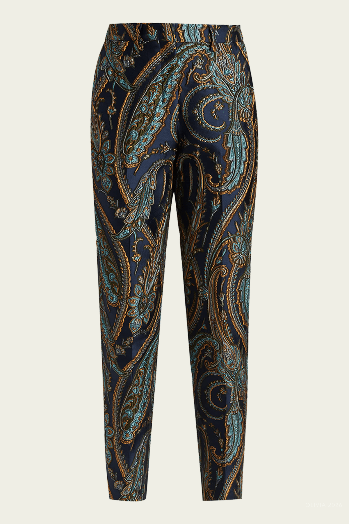 Etro Bristol Paisley Jacquard Trouser - Image 1