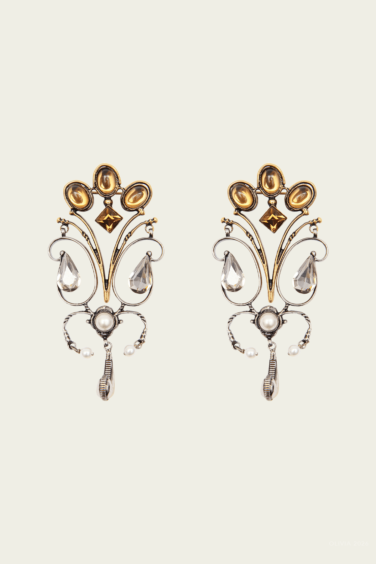 Etro Art Nouveau Earring - Image 1