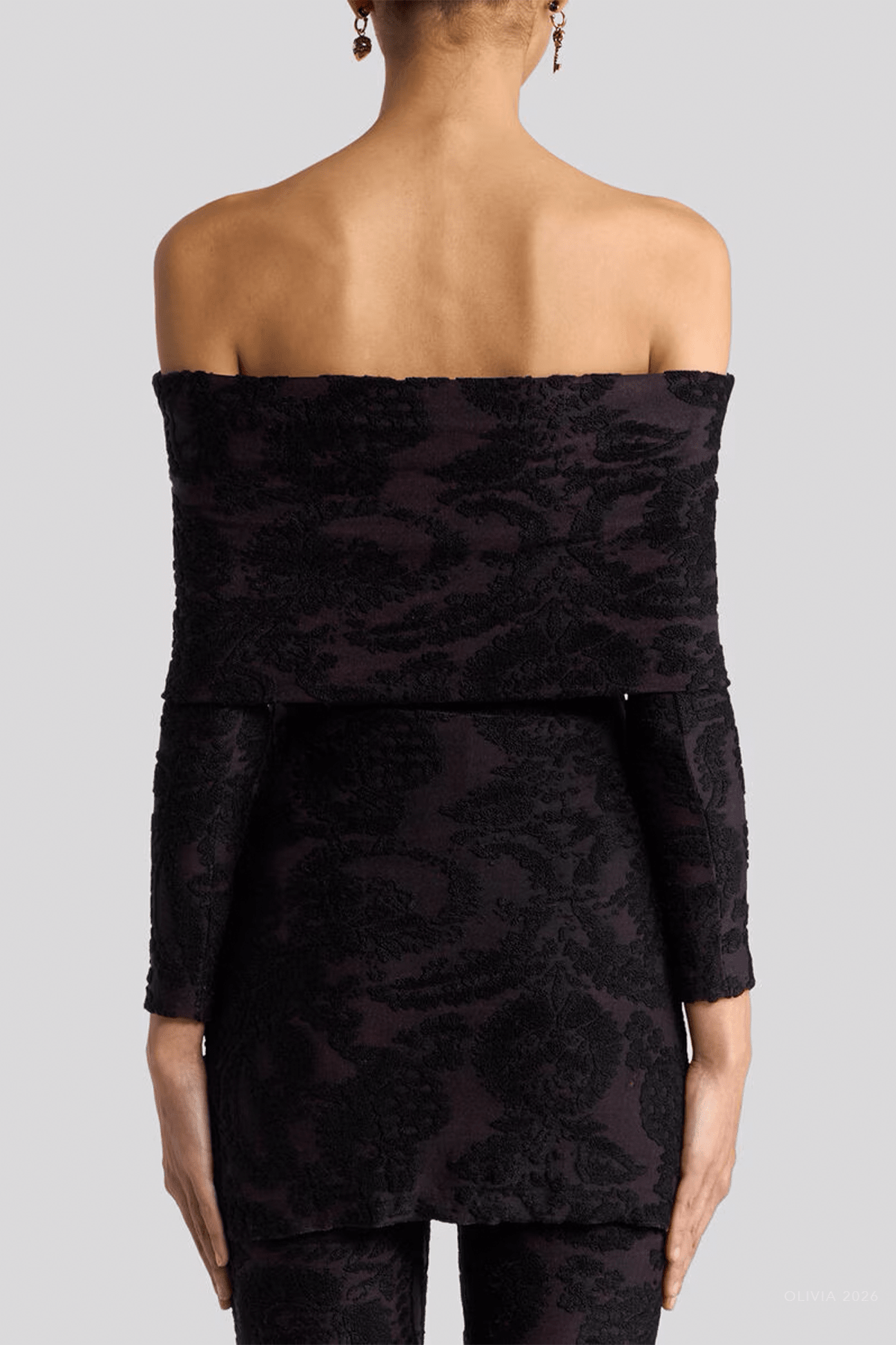 MNETRO041026045350243_3 Etro Paisley Foliage Motif Jacquard Top - Image 3