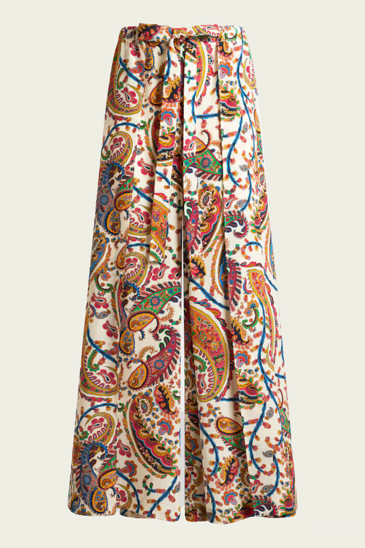 Etro Paisley-Print Beach Wide-Leg Pants - Image 1