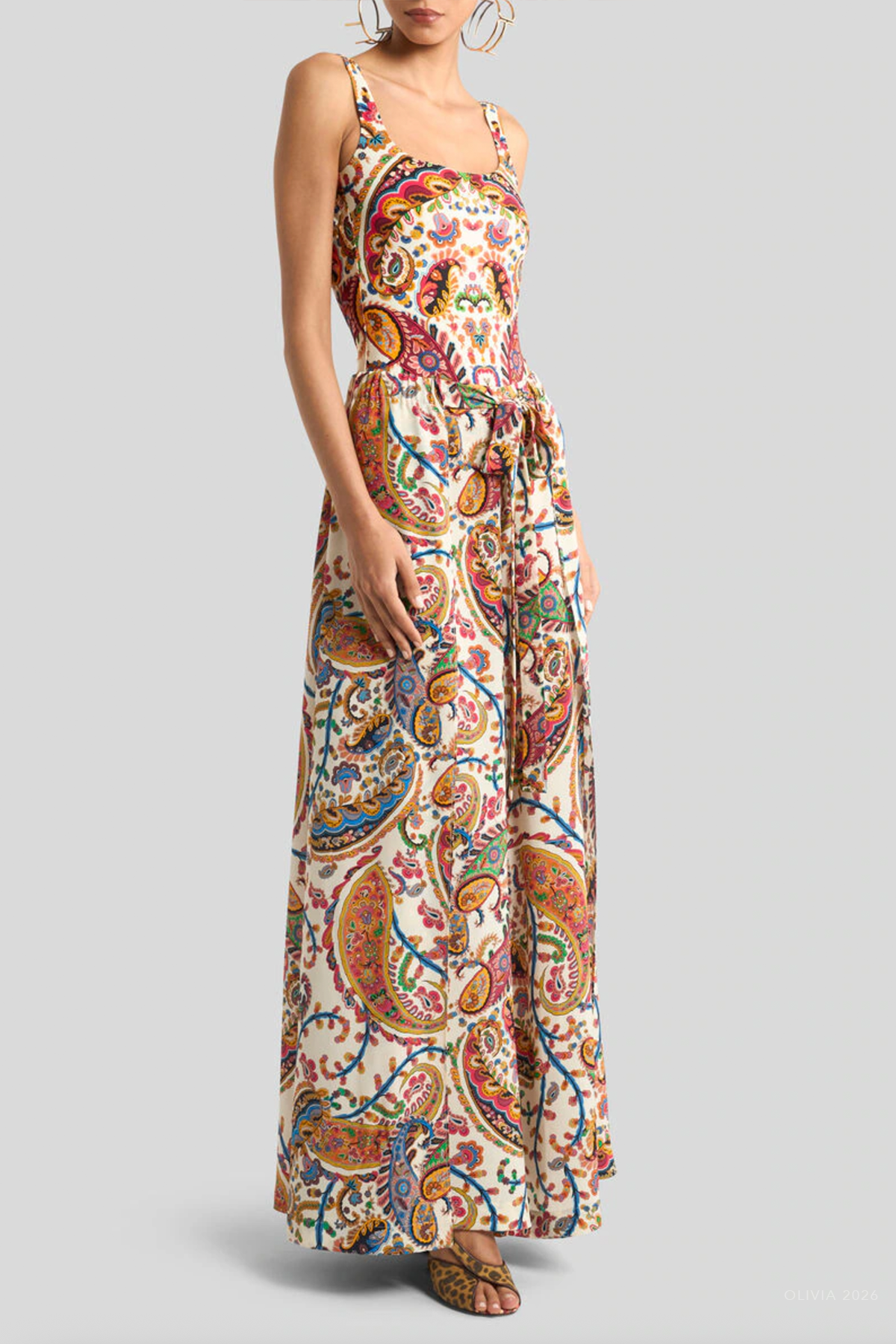 MNETRO051026011533183_3 Etro Paisley-Print Beach Wide-Leg Pants - Image 3
