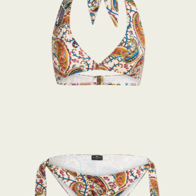 Etro Floral Paisley Bikini Set - Image 1