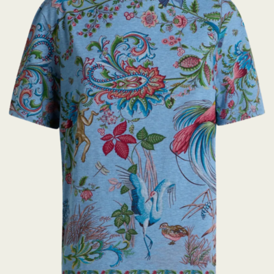 Etro Flora-Fauna Motif T-Shirt - Image 1