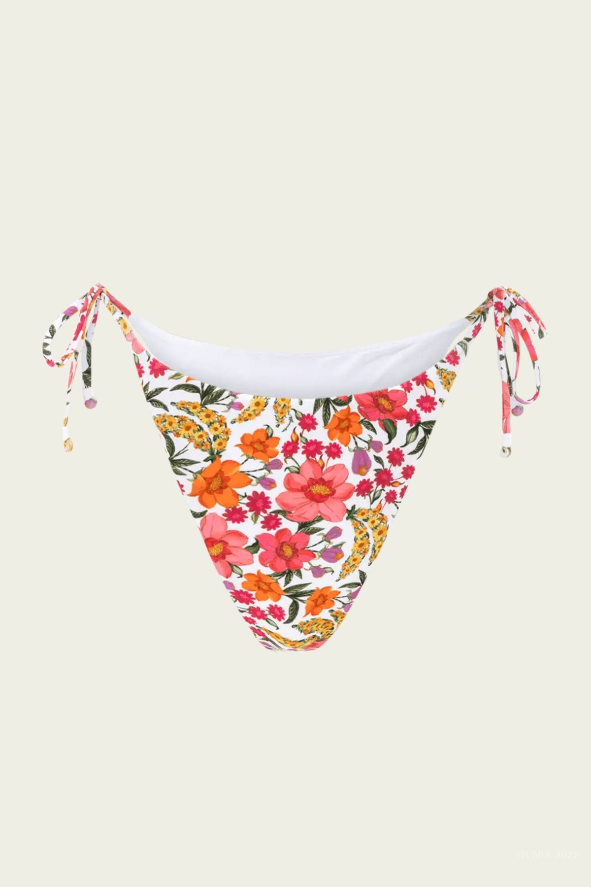 FARM Rio Banana Flowers Tie Side Bikini Bottom - Image 1