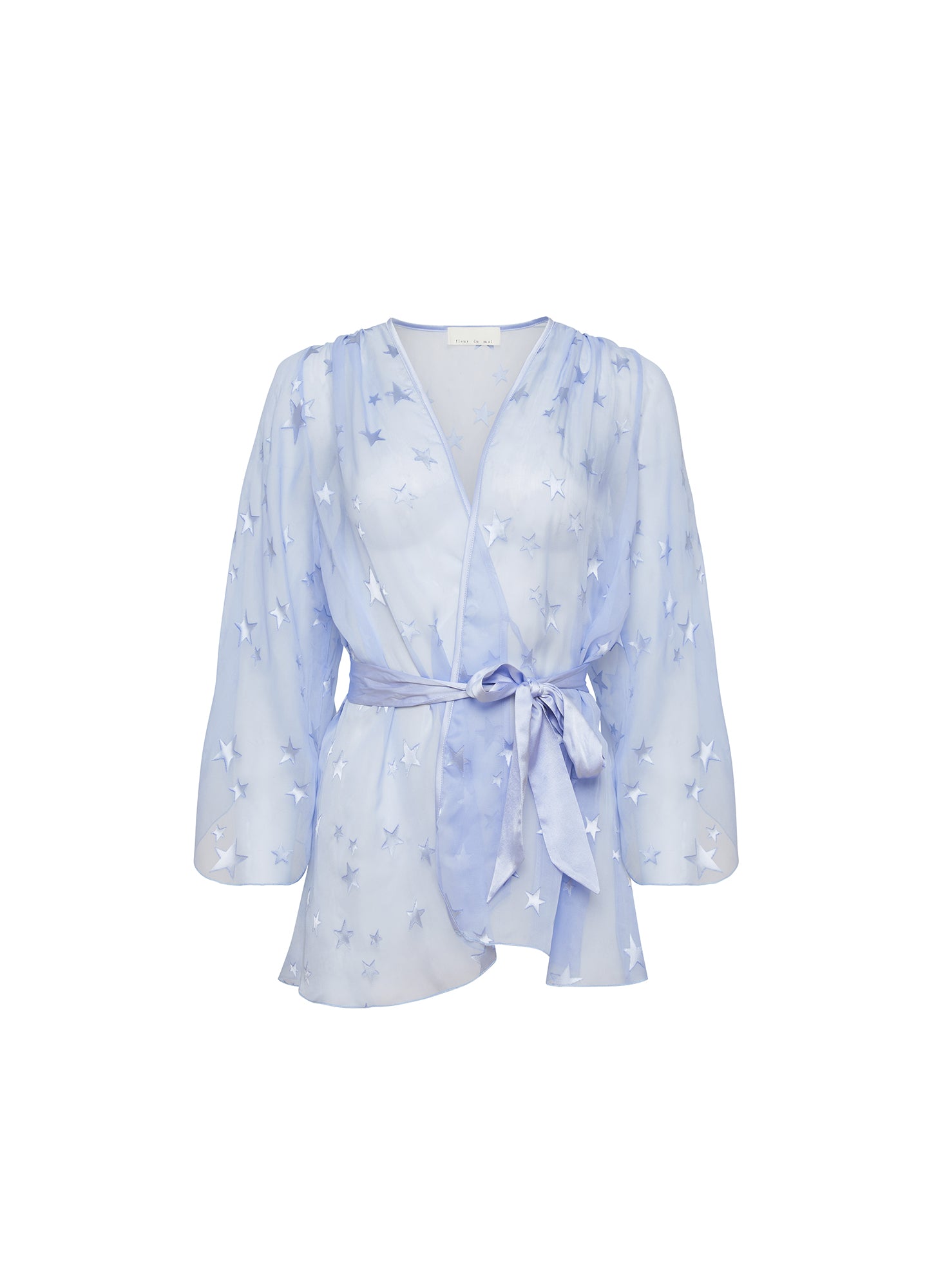 MNFDM041026035305006_3 fleur du mal Starry Angel Sleeve Robe - Image 3
