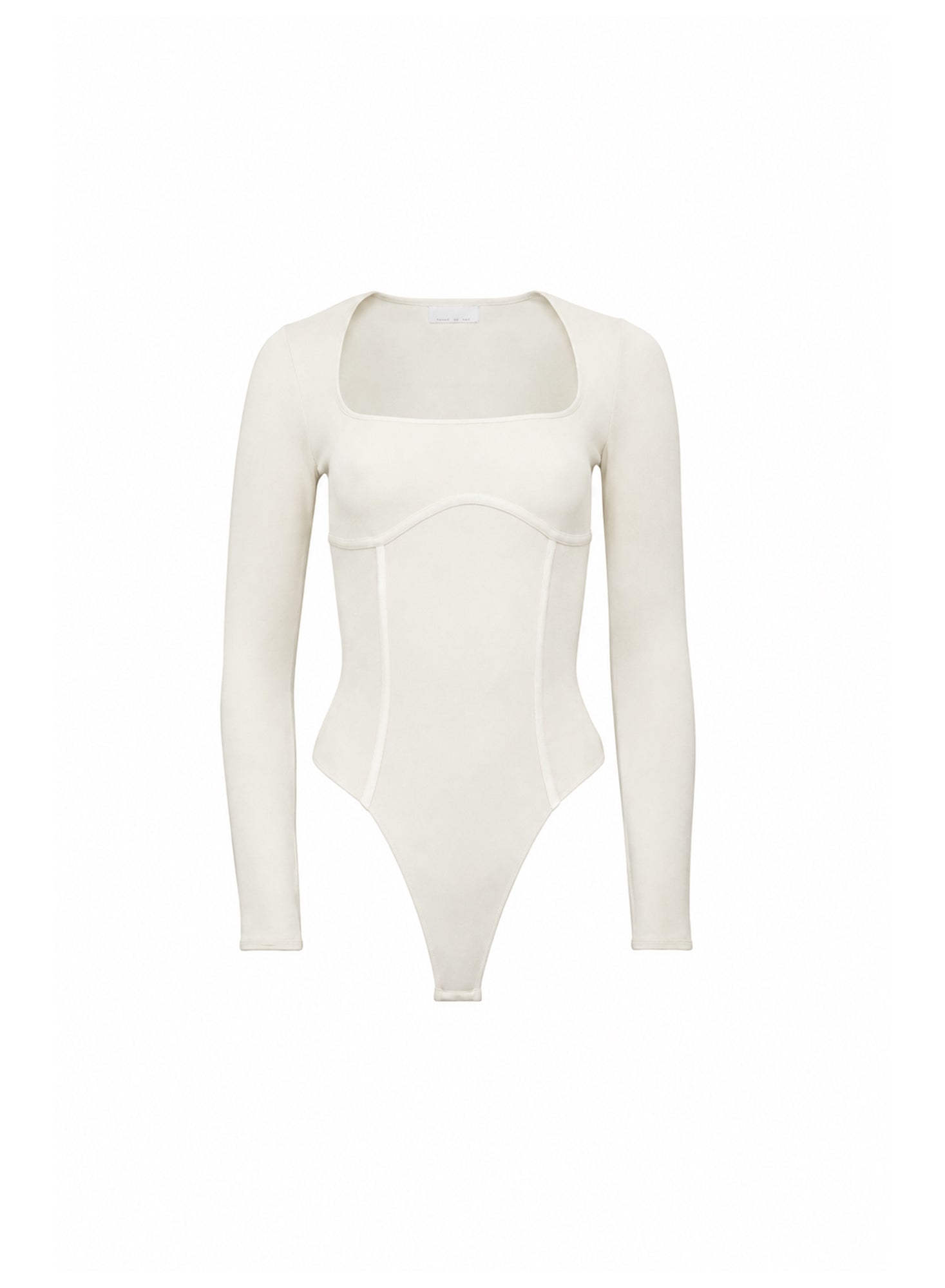 fleur du mal Scoop Neck Long Sleeve Bodysuit - Image 3