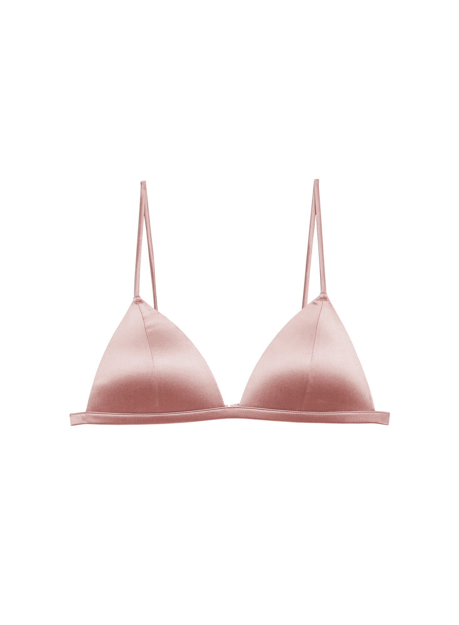 MNFDM041026035305031_3 fleur du mal Molded Luxe Triangle Bra - Image 3