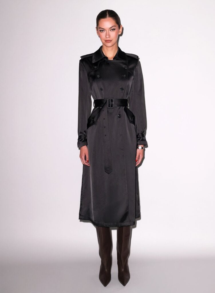 fleur du mal Luxe Trench Coat - Image 1