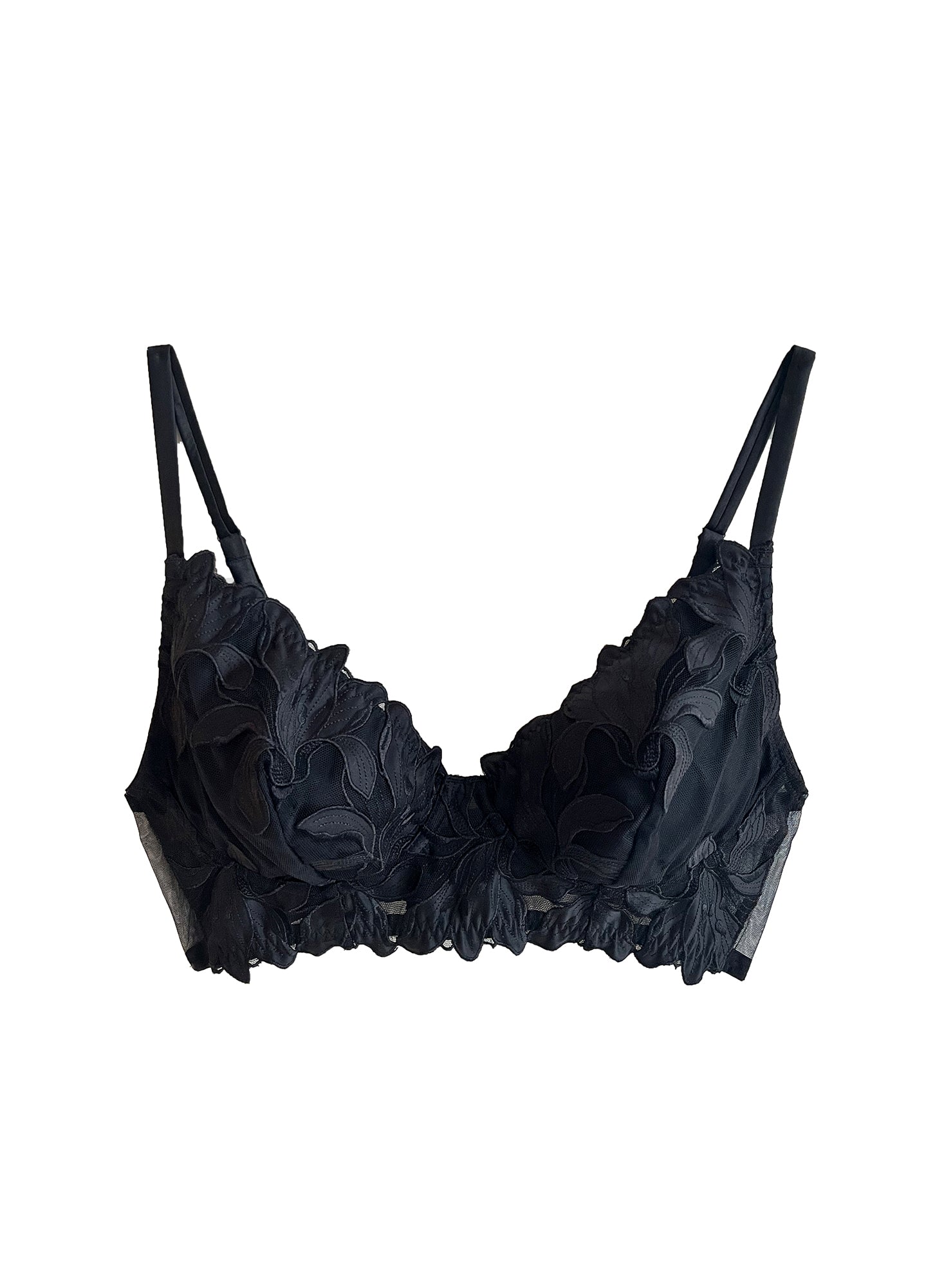 fleur du mal Lily Embroidery Post Surgical Bra - Image 1